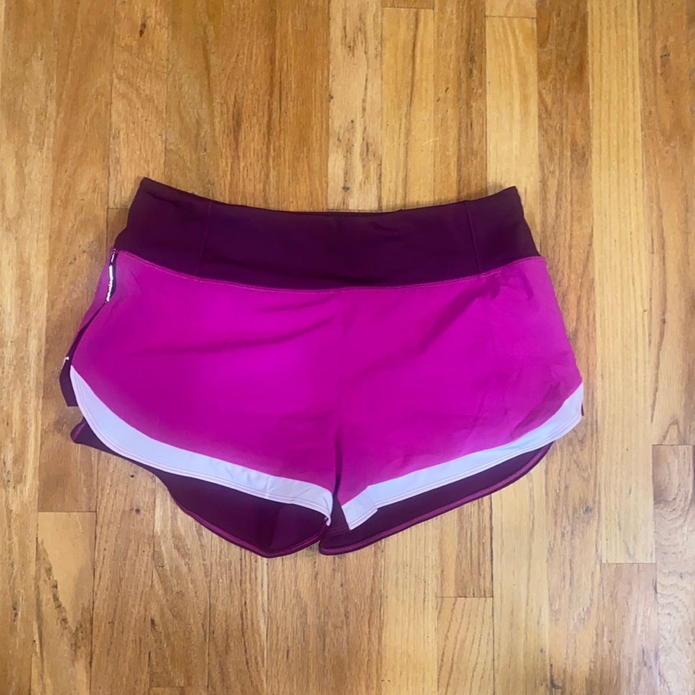 Athleta Color Block Running Shorts - image 1